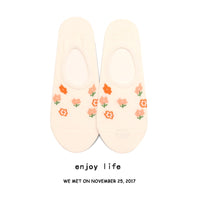 Thin Section Ins Tide Korean Style Pure Cotton Korean Shallow Mouth Socks Women