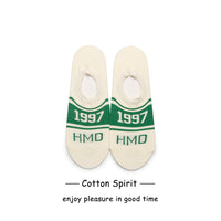 Thin Section Ins Tide Korean Style Pure Cotton Korean Shallow Mouth Socks Women