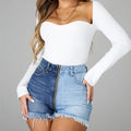 Thin High Waist Street Women's Jeans