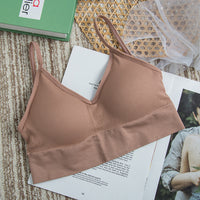 U-shaped Beauty Back Sports Vest Sling Sexy Wrap Chest Tube Top
