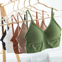 U-shaped Beauty Back Sports Vest Sling Sexy Wrap Chest Tube Top