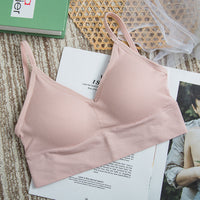 U-shaped Beauty Back Sports Vest Sling Sexy Wrap Chest Tube Top