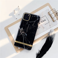 Compatible with Apple, Compatible with Apple , Creative Phnom Penh Marble Pattern For Iphone12 Mobile Phone Case Apple
