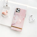 Compatible with Apple, Compatible with Apple , Creative Phnom Penh Marble Pattern For Iphone12 Mobile Phone Case Apple
