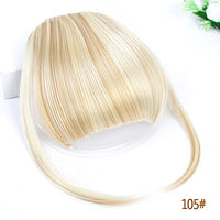 Wig Female Air Bangs Sideburns Qi Bangs