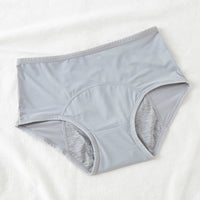 Large Size Breathable Front And Rear Leak-Proof Mid-High Waist Underwear