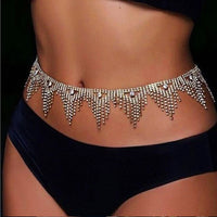 Diamond Tassel Waist Chain Ins Wind Hot Style Sexy