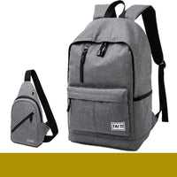 Backpack Men's Backpack Large Capacity Large Junior High School Student School Bag Simple