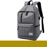 Backpack Men's Backpack Large Capacity Large Junior High School Student School Bag Simple