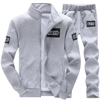Jacket Men'S  Casual Trousers Two-Piece Sports Suit Young Students Spring And Autumn New Sweater