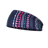 Printed Headband Printed Sports Yoga Fitness Sweat-Absorbent Headband Headband