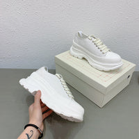 Daddy Shoes, Casual Sports Shoes, Thick-Soled Sponge Cake, Increased Canvas