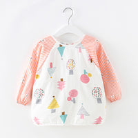 Cotton Baby Eating Pocket Smock, Children's Apron