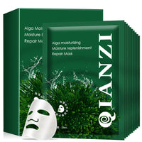 24K Gold Mask Box Pack Firming Moisturizing Seaweed Mask Gold Foil Honeycomb Mask