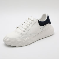 Trifle Platform White Shoes Women All-match Genuine Leather