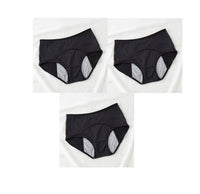 Large Size Breathable Front And Rear Leak-Proof Mid-High Waist Underwear
