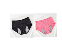 Large Size Breathable Front And Rear Leak-Proof Mid-High Waist Underwear