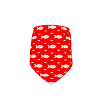 Three-layer Thickened Waterproof Saliva Towel Triangle Scarf For Dogs