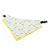 Three-layer Thickened Waterproof Saliva Towel Triangle Scarf For Dogs