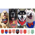 Three-layer Thickened Waterproof Saliva Towel Triangle Scarf For Dogs