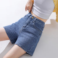 Net Celebrity Burst Woven Jeans Women's Summer Dress New Korean Version