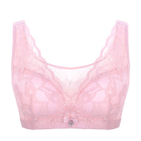 Light And Thin Large Cups Gather And Close The Breast Comfort Bra