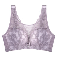 Light And Thin Large Cups Gather And Close The Breast Comfort Bra