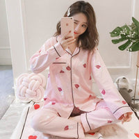 Confinement Clothing Summer Thin Cotton Pajamas For Postpartum Spring And Autumn Breastfeeding Pregnant Women