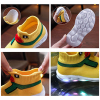 Girls' Flashing Shoes With Lights Flashing Casual Shoes