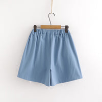 Short-sleeved T-shirt Girls Sports And Leisure Shorts