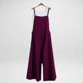 Loose One-Piece Wide-Leg Pants Casual Jumpsuit