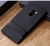 Bracket Protective Shell Soft Rubber High-end Business Phone Case