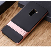 Bracket Protective Shell Soft Rubber High-end Business Phone Case