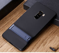 Bracket Protective Shell Soft Rubber High-end Business Phone Case