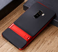 Bracket Protective Shell Soft Rubber High-end Business Phone Case