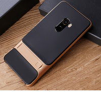 Bracket Protective Shell Soft Rubber High-end Business Phone Case