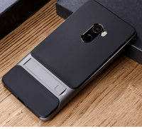 Bracket Protective Shell Soft Rubber High-end Business Phone Case