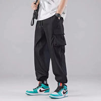 Fashionable And Simple Men's Casual Loose-fitting Trousers
