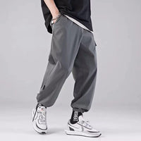 Fashionable And Simple Men's Casual Loose-fitting Trousers