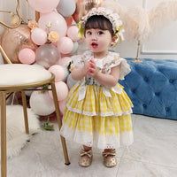 Girls' Dress Spring And Summer New Style Foreign Children