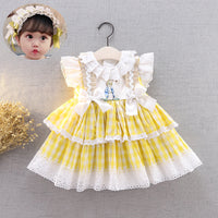 Girls' Dress Spring And Summer New Style Foreign Children