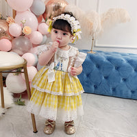 Girls' Dress Spring And Summer New Style Foreign Children