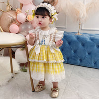 Girls' Dress Spring And Summer New Style Foreign Children