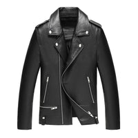 Leather Jacket Motorcycle Leather Men's Korean Sheepskin