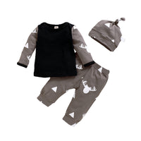 New Horns Printed Long-sleeved Suit In Stock