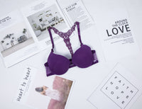 Lace Y-Shaped Beautiful Back Buckle Girl Underwear