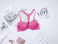 Lace Y-Shaped Beautiful Back Buckle Girl Underwear