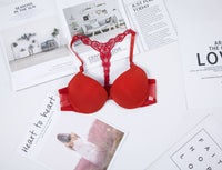 Lace Y-Shaped Beautiful Back Buckle Girl Underwear