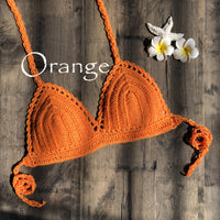 European And American Crocheted Bikini