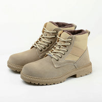 Oxford Cloth Anti-Smashing And High-Top Safety Shoes